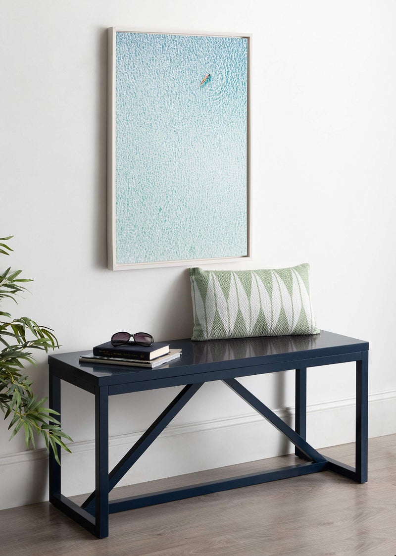 DesignOvation Sylvie Woman Floating Framed Canvas by Amy Peterson, 23x33 White, Calming Colorful Wall Decor for Living Room, Bedroom, Office, Or Entryway - Image 4